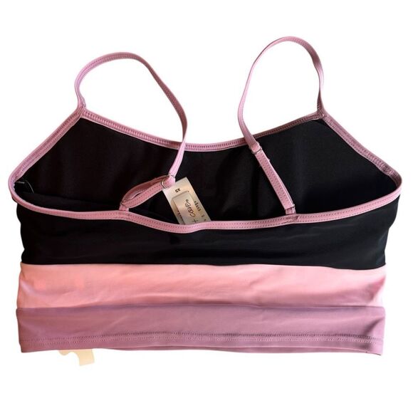 Salt + Cove Color Block Banded High Waist Bikini 2 Piece Swimsuit Size S/XS NEW - Picture 6 of 10